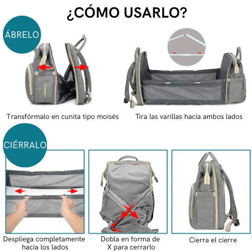 Mochila Alma de Mamá® – Organiza, protege y acompaña