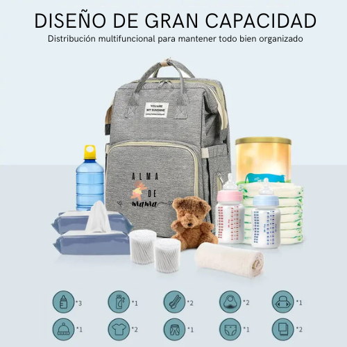 Mochila Alma de Mamá® – Organiza, protege y acompaña